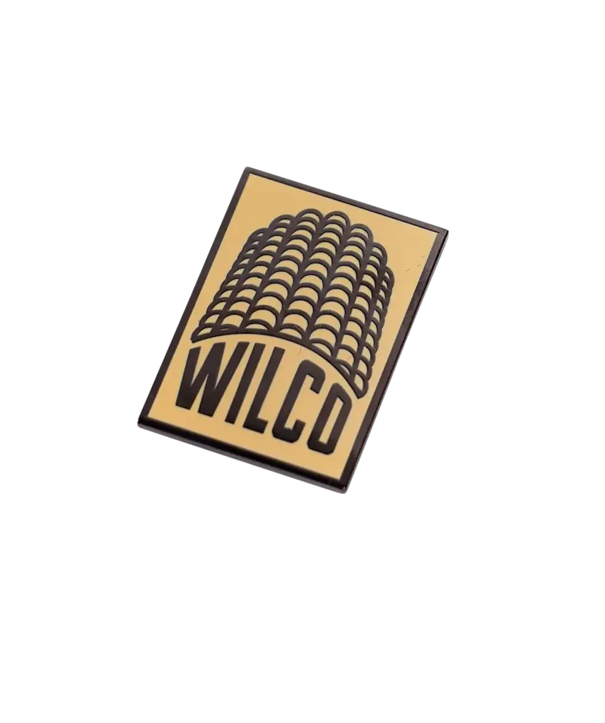 Album artwork for Wilco- Marina City Towers Enamel Pin  by Oxford Pennant
