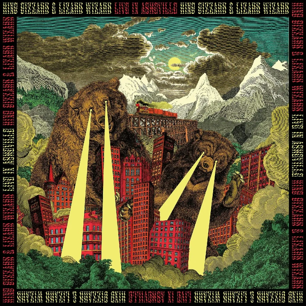 Album artwork for Live in Asheville '19 (US Fuzz Club Official Bootleg) by King Gizzard and The Lizard Wizard