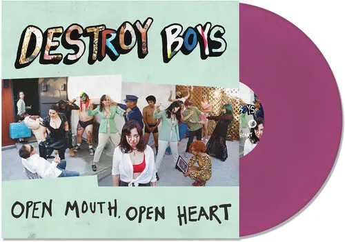 Album artwork for Album artwork for Open Mouth, Open Heart by Destroy Boys by Open Mouth, Open Heart - Destroy Boys