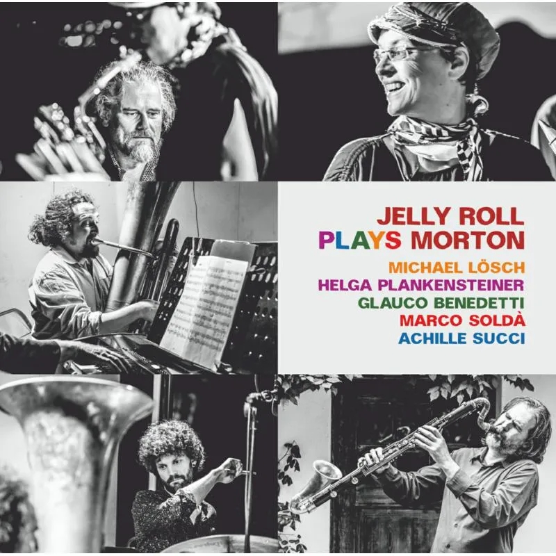 Album artwork for Jelly Roll Plays Morton by Helga Plankensteiner