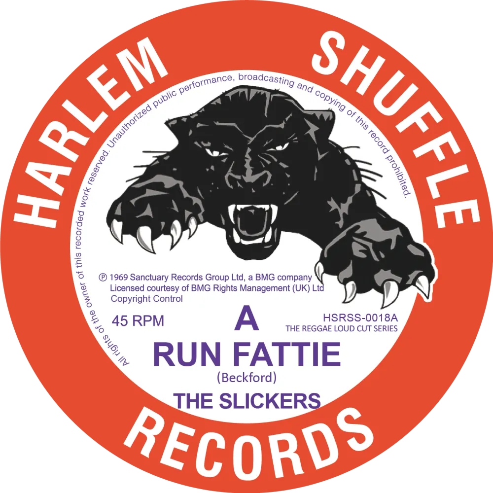 Album artwork for Run Fattie / Hoolla Bulla by The Slickers