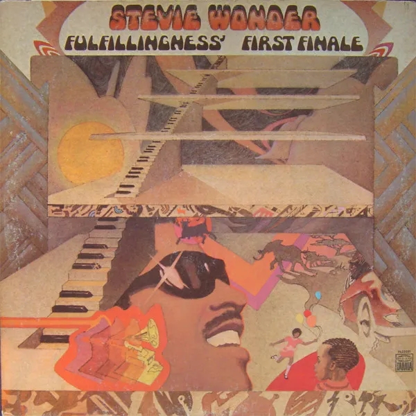 Album artwork for Fulfillingness' First Finale by Stevie Wonder