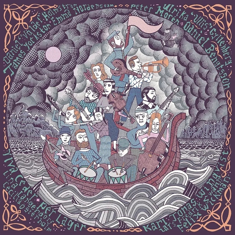 Album artwork for The Wide, Wide River by James Yorkston and the Second Hand Orchestra