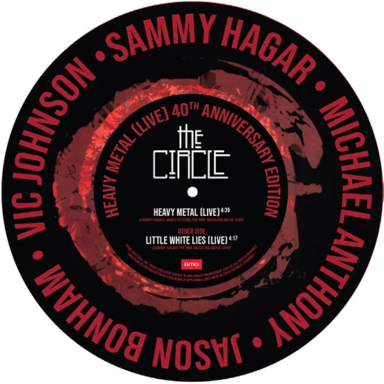 Album artwork for Heavy Metal (Live) by Sammy Hagar and The Circle