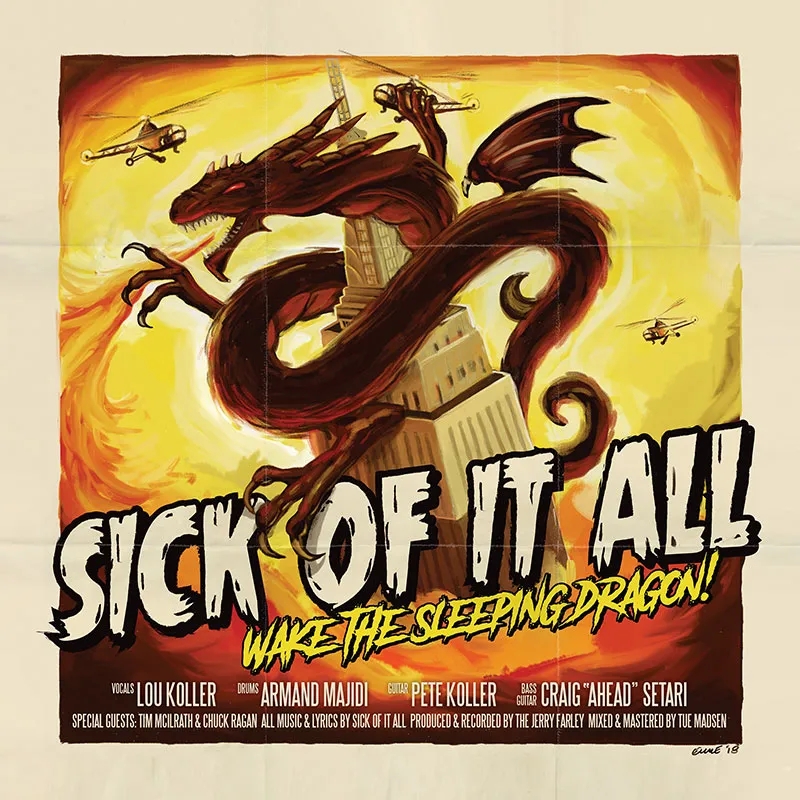Album artwork for Wake the Sleeping Dragon! by Sick Of It All