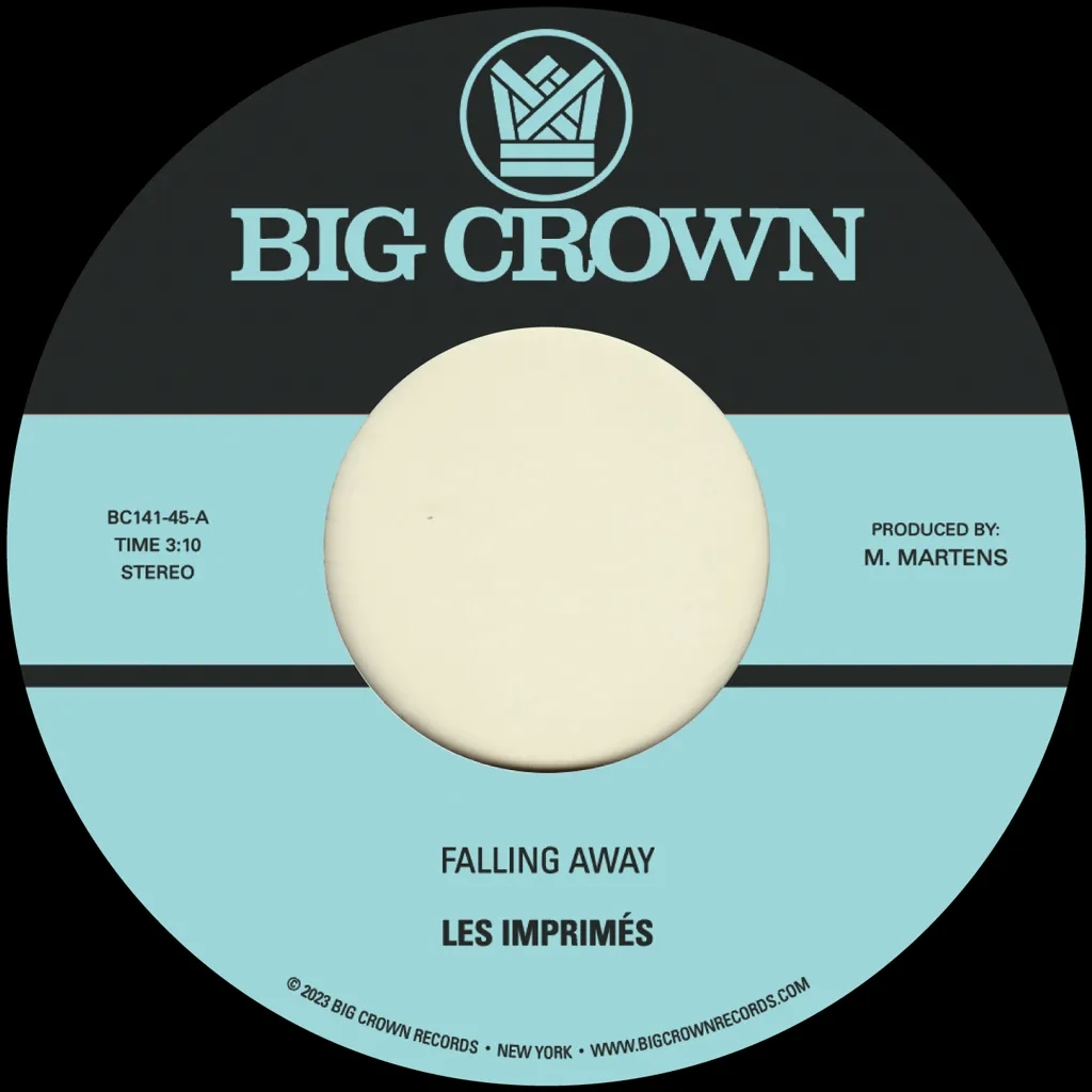 Album artwork for Falling Away b/w Still Here by Les Imprimes