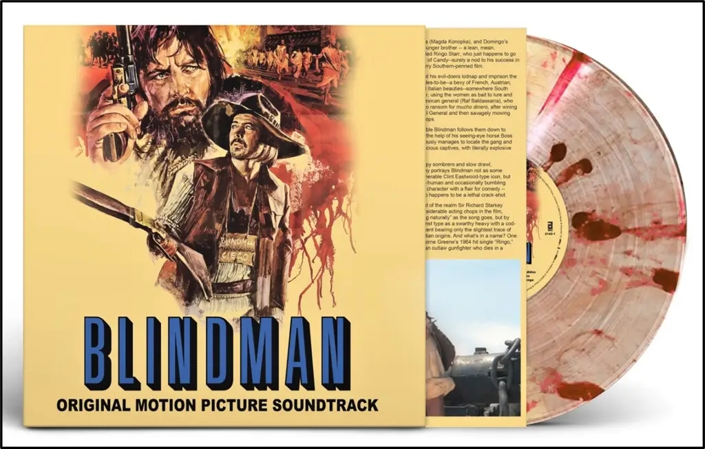 Album artwork for Blindman (Original Motion Picture Soundtrack) by Stelvio Cipriani