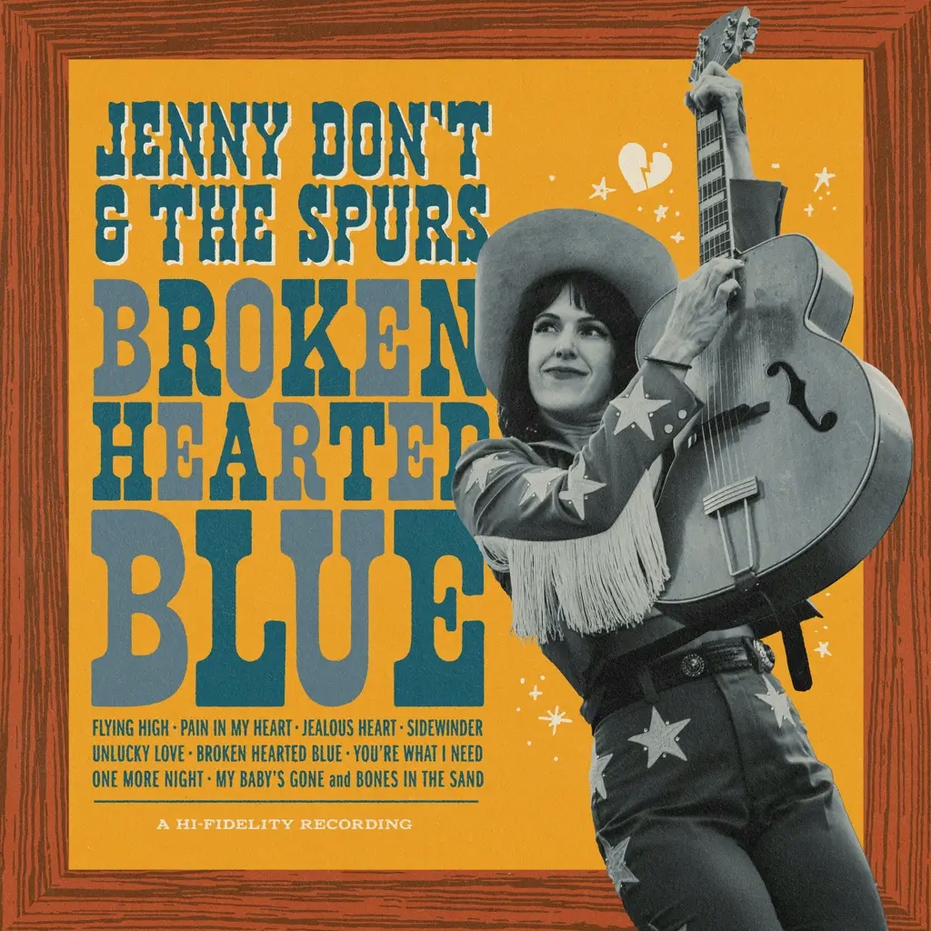 Album artwork for Broken Hearted Blue by Jenny Don't and The Spurs