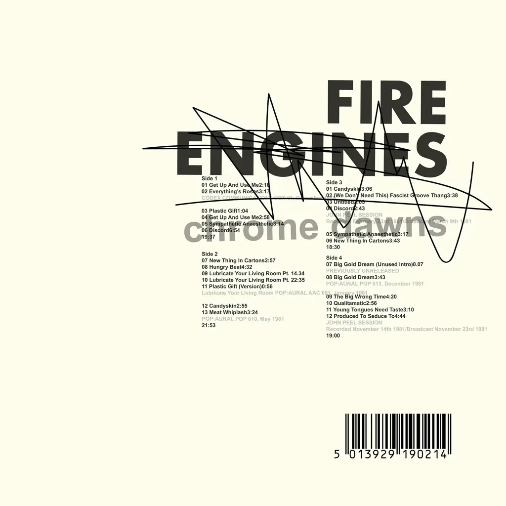 Album artwork for Chrome Dawns by Fire Engines