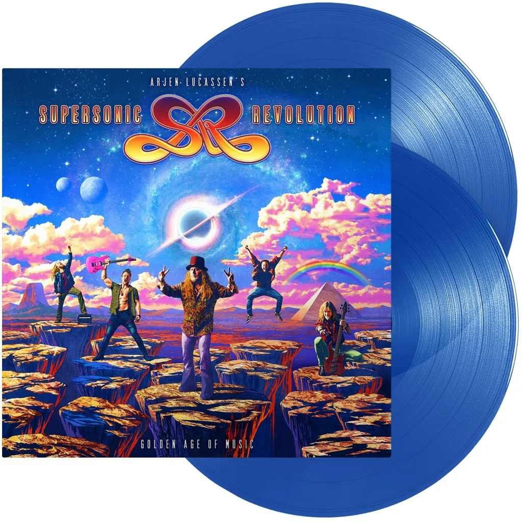 Album artwork for Golden Age of Music by Arjen Lucassen's Supersonic Revolution 