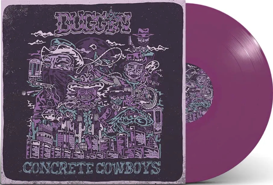 Album artwork for Concrete Cowboys by Buggin