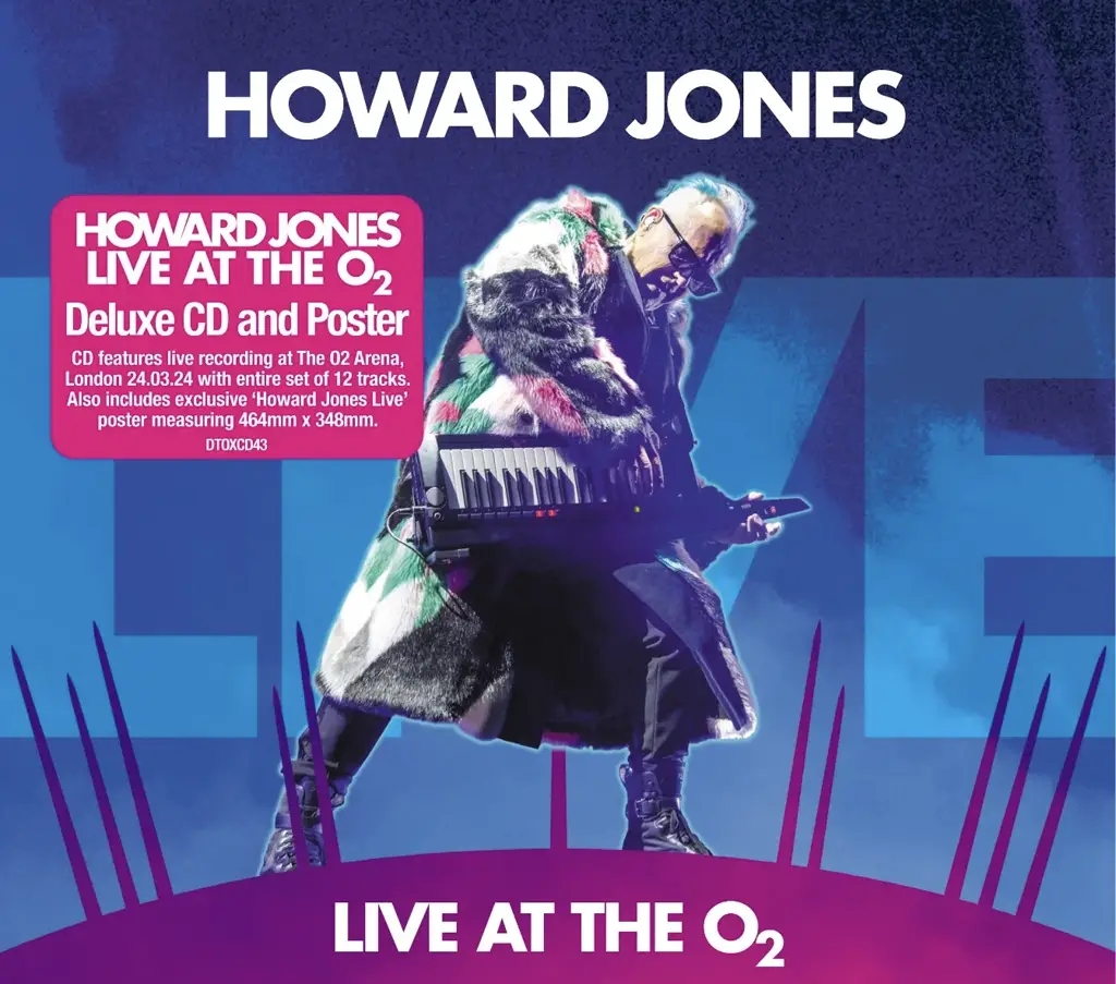 Album artwork for Live At The O2 by Howard Jones