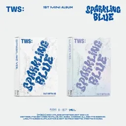 Album artwork for TWS 1st Mini Album 'Sparkling Blue'  by TWS