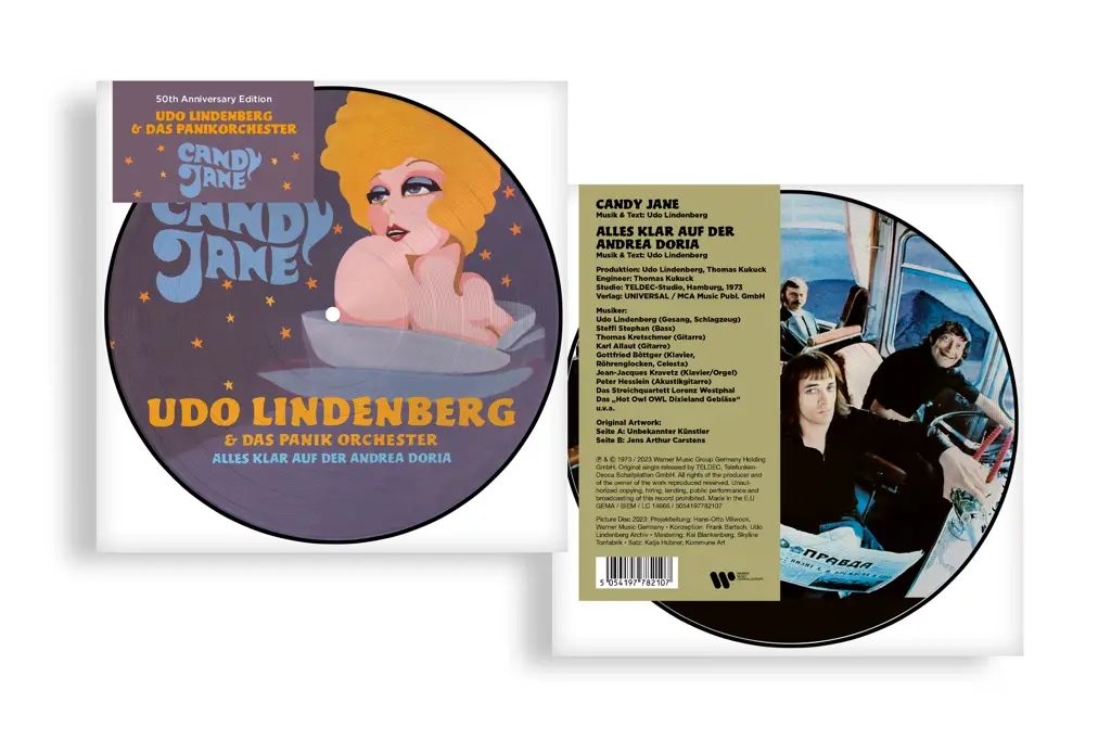 Album artwork for Candy Jane / Alles klar auf der Andrea Doria by Udo Lindenberg & das Panikorchester