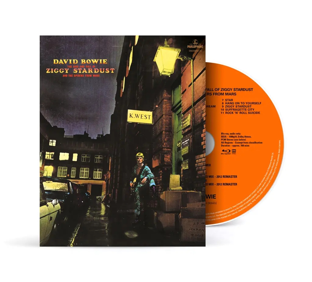Album artwork for The Rise and Fall of Ziggy Stardust and the Spiders From Mars by David Bowie
