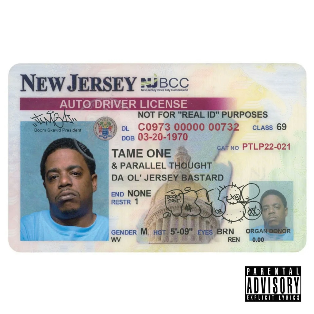 Album artwork for Old Jersey Bastard by Tame One and Parallel Thought