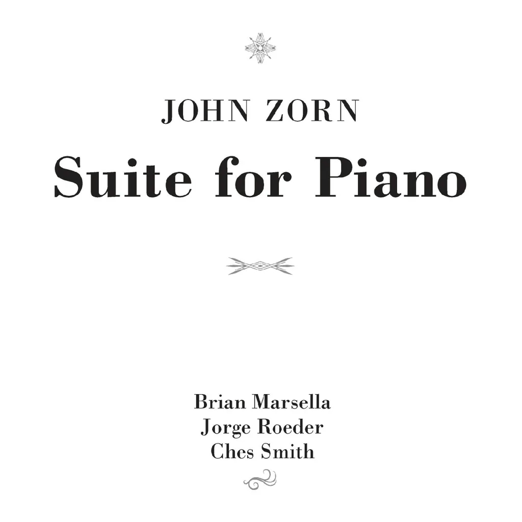Album artwork for Suite For Piano by John Zorn