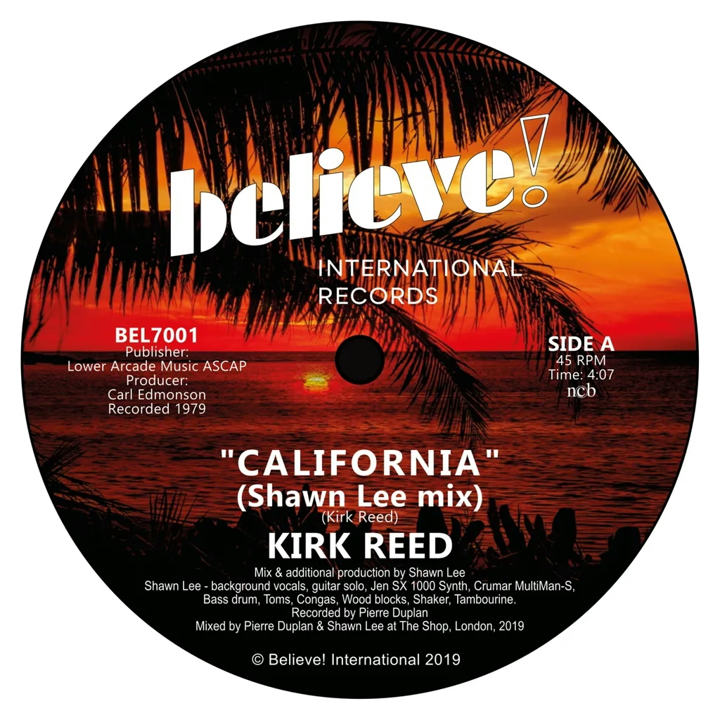 Album artwork for California by Kirk Reed
