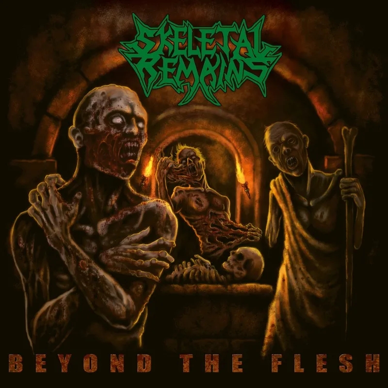 Album artwork for Beyond The Flesh - 2021 Reissue by Skeletal Remains