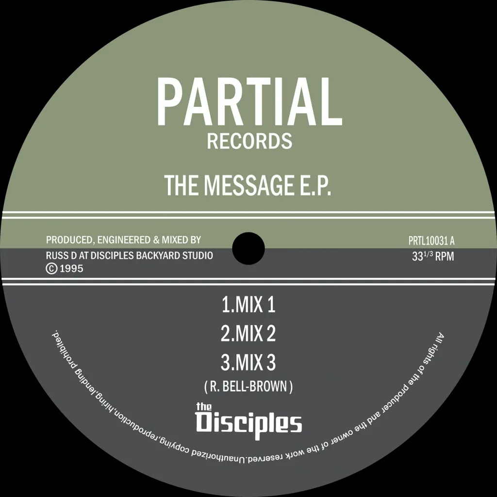 Album artwork for The Message by The Disciples