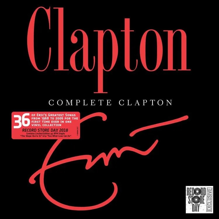 Album artwork for Complete Clapton by Eric Clapton