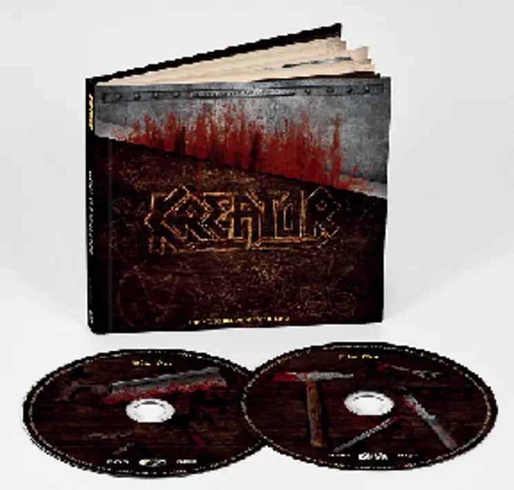 Album artwork for Under The Guillotine – The Anthology by Kreator