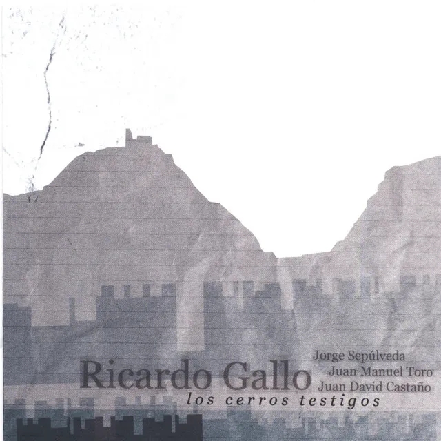 Album artwork for Los Cerros Testigos by Ricardo Gallo