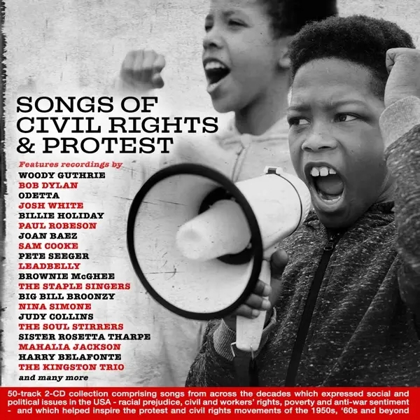 Album artwork for Songs Of Civil Rights & Protest by Various