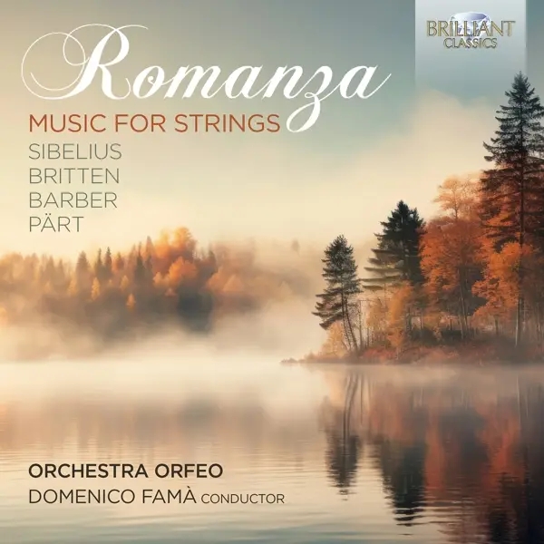 Album artwork for Romanza:Music For Strings By Sibelius,Britten,Barb by Domenico Fama