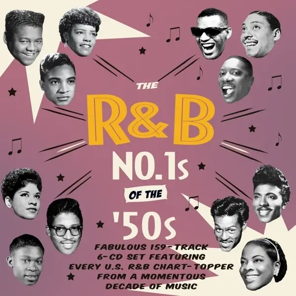 Album artwork for R&B No.1s Of The 50's by Various