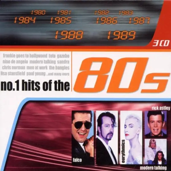 Album artwork for No.1 Hit-Box Of The 80's by Various