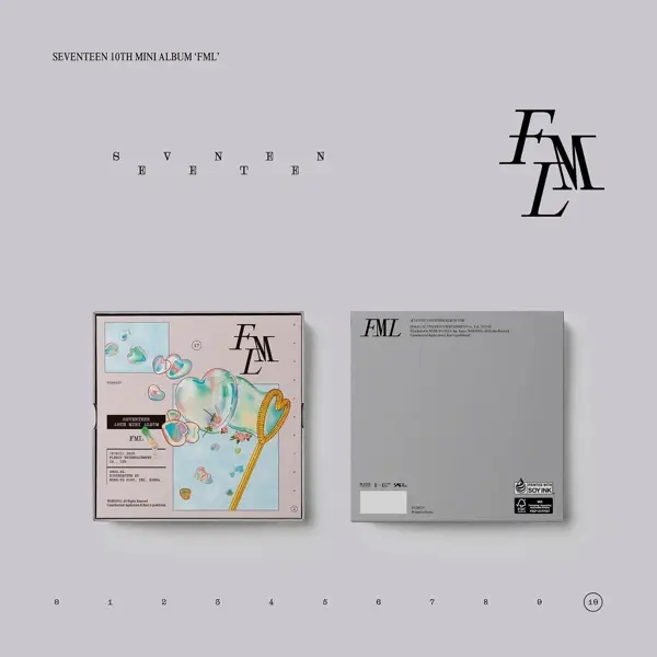 Album artwork for SEVENTEEN 10TH MINI ALB. FML by Seventeen