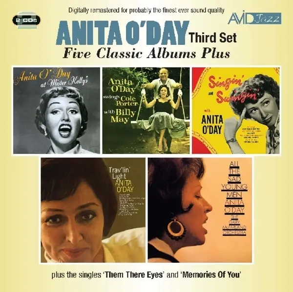 Album artwork for Five Classical Albums Plus by Anita O'Day