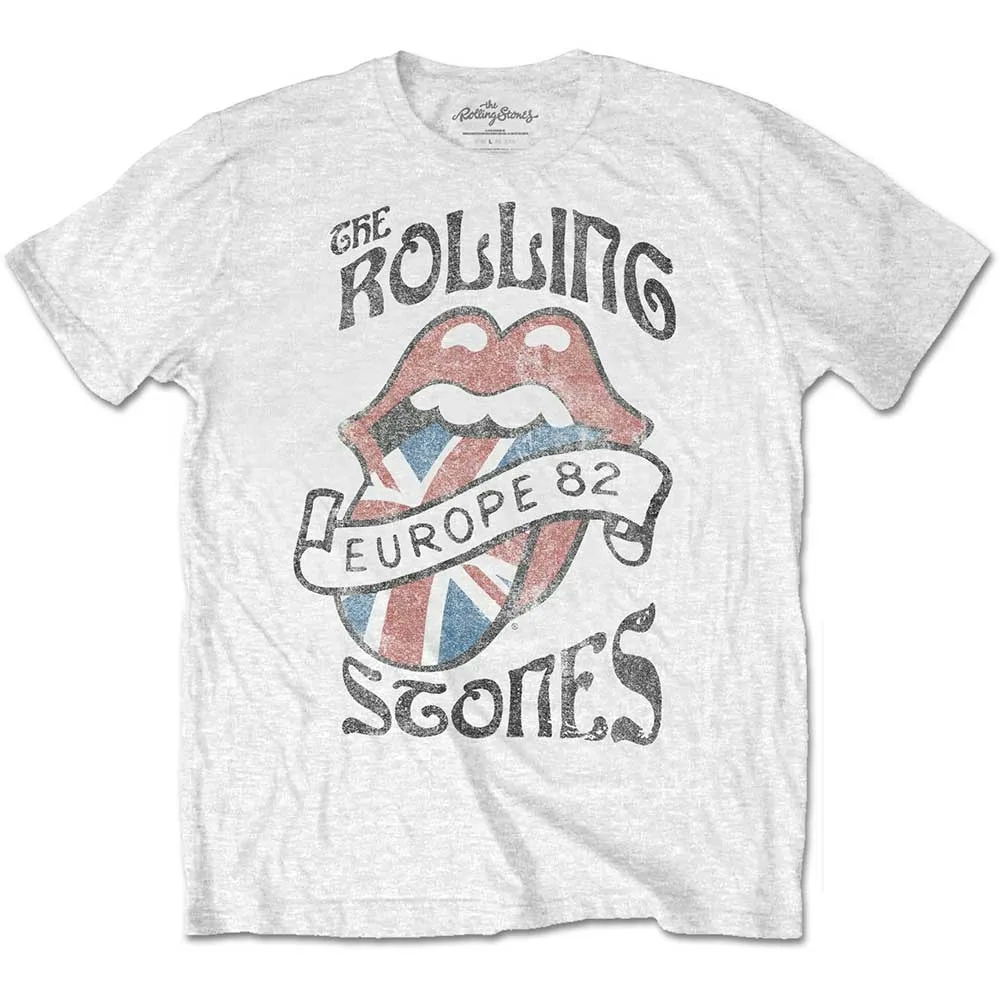 Album artwork for Unisex T-Shirt Europe 82 by The Rolling Stones