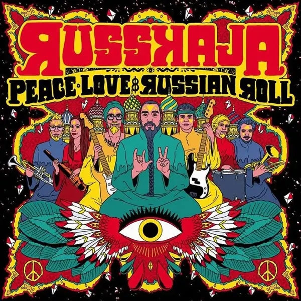 Album artwork for Peace,Love & Russian Rol by Russkaja