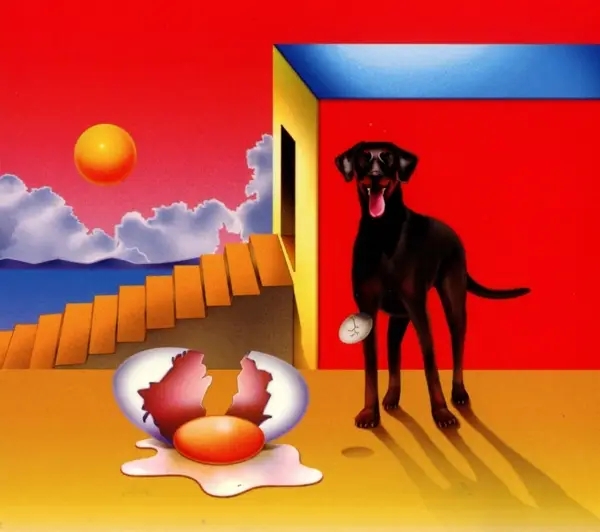 Album artwork for The Dog And The Future by Agar Agar