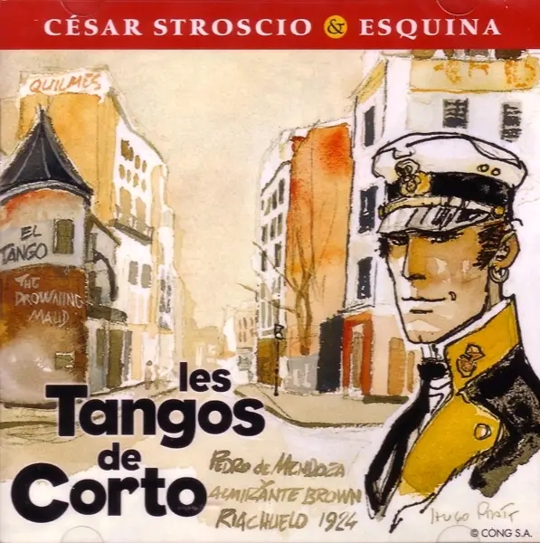 Album artwork for Les Tangos De Corto by Cesar And Esquina Stroscio