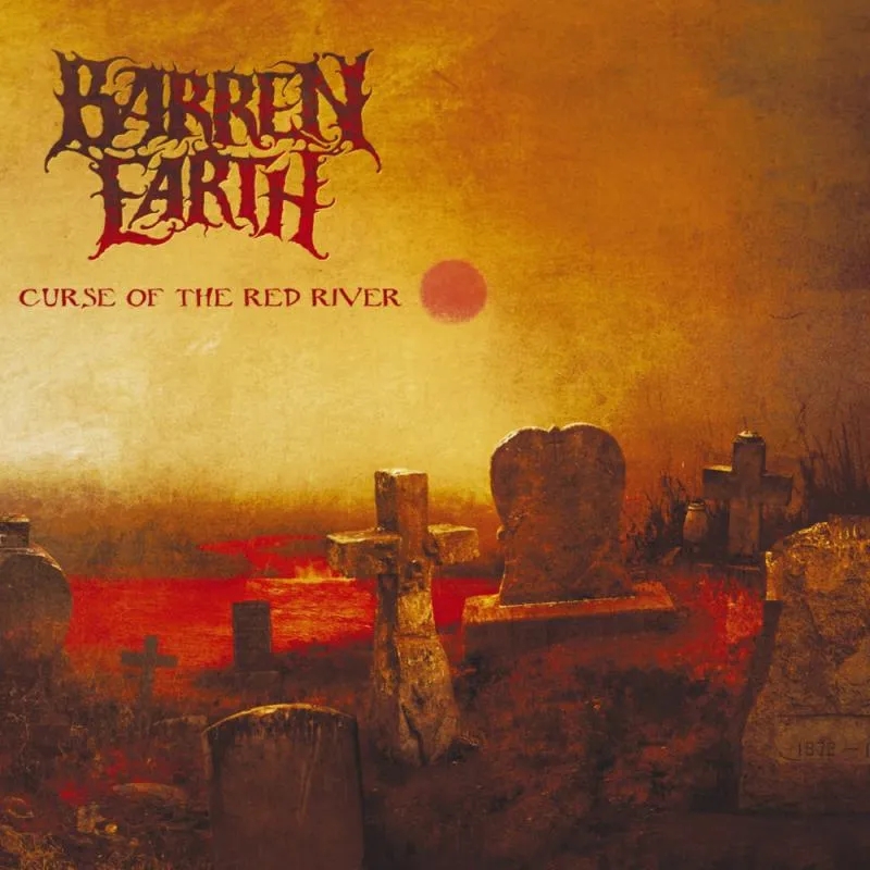 Album artwork for The Curse Of The Red River by Barren Earth