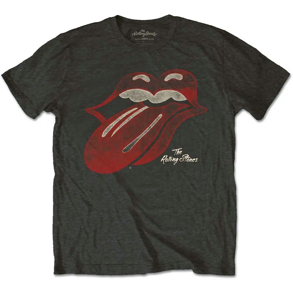 Album artwork for Unisex T-Shirt Vintage Tongue Logo by The Rolling Stones