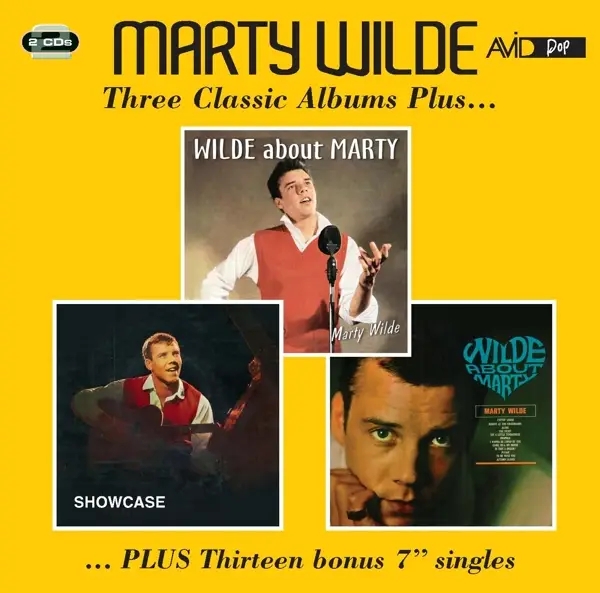 Album artwork for 3 Classic Albums by Marty Wilde