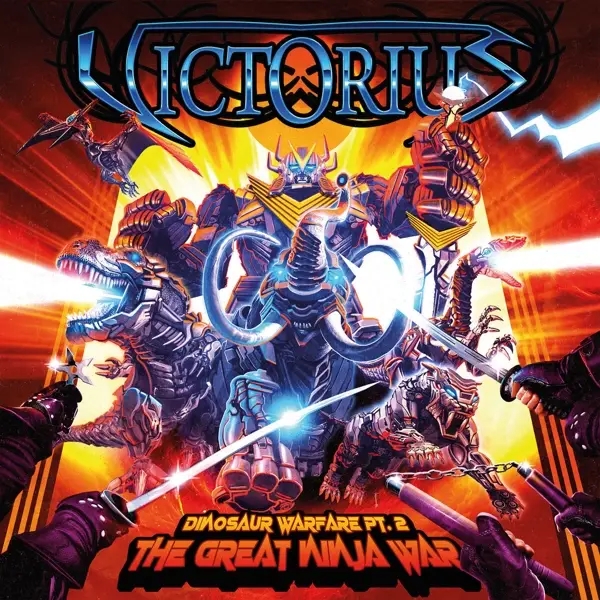 Album artwork for Dinosaur Warfare Pt.2 ? The Great Ninja War by Victorius