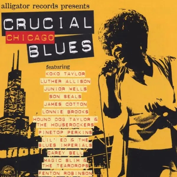 Album artwork for Crucial Chicago Blues by Various