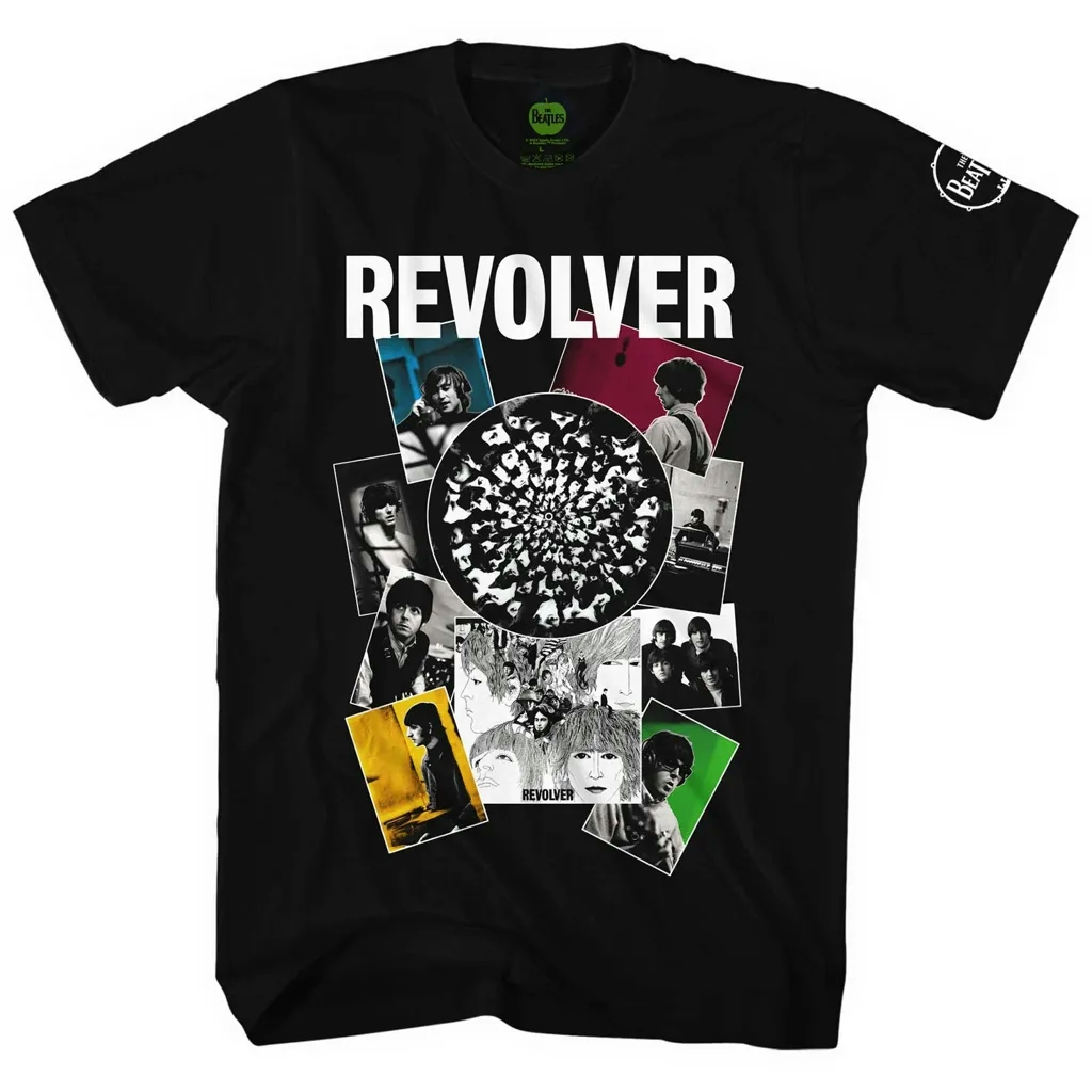 Album artwork for Unisex T-Shirt Revolver Montage by The Beatles