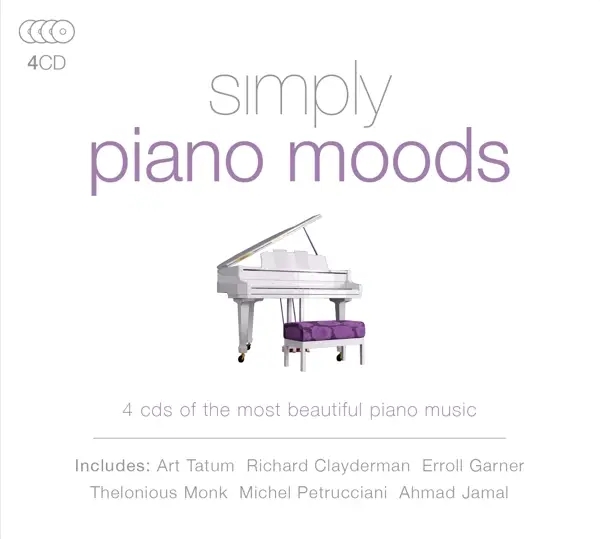 Album artwork for Simply Piano Moods by Various