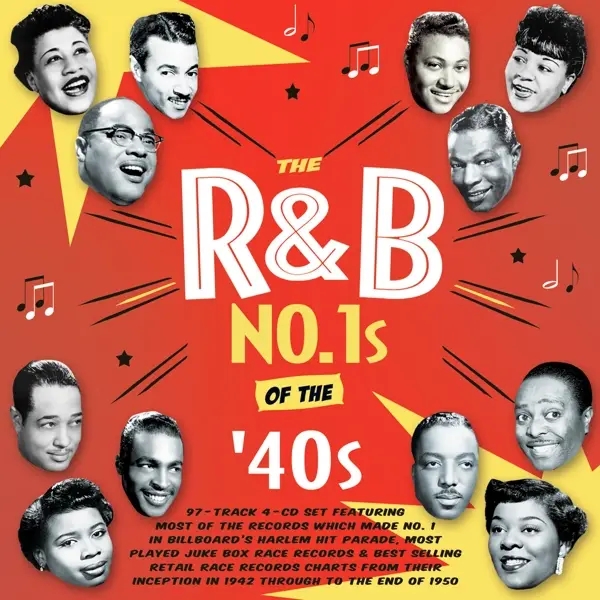 Album artwork for R&B No.1s Of The '40s by Various