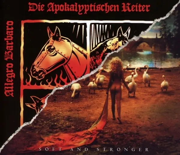 Album artwork for Allegro Barbaro/Soft & Stronger by Die Apokalyptischen Reiter