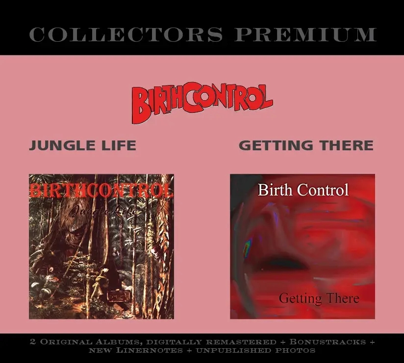 Album artwork for Jungle Life/Getting There by Birth Control