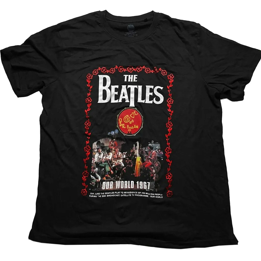 Album artwork for Unisex T-Shirt Our World 1967 by The Beatles