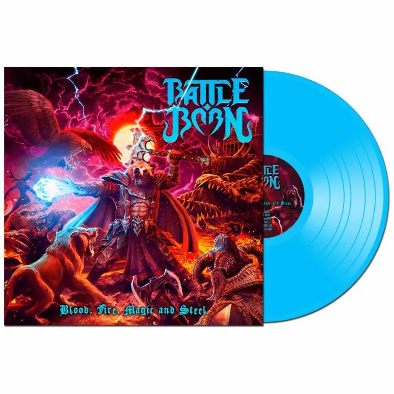 Album artwork for Blood, Fire, Magic and Steel by Battle Born
