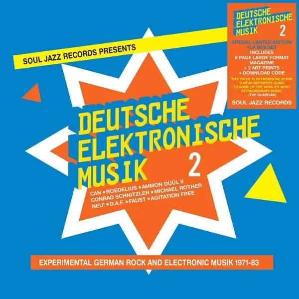 Album artwork for Deutsche Elektronische Musik 2-4LP Box by Soul Jazz